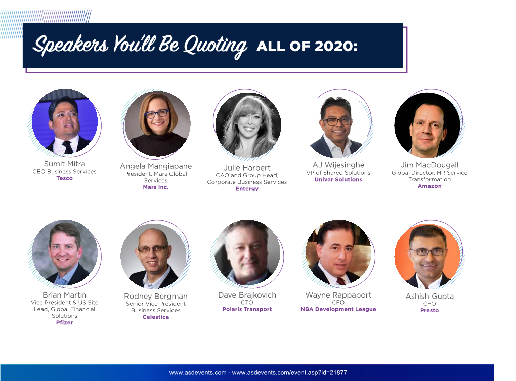 Speakers You'll Be Quoting ALL of 2020