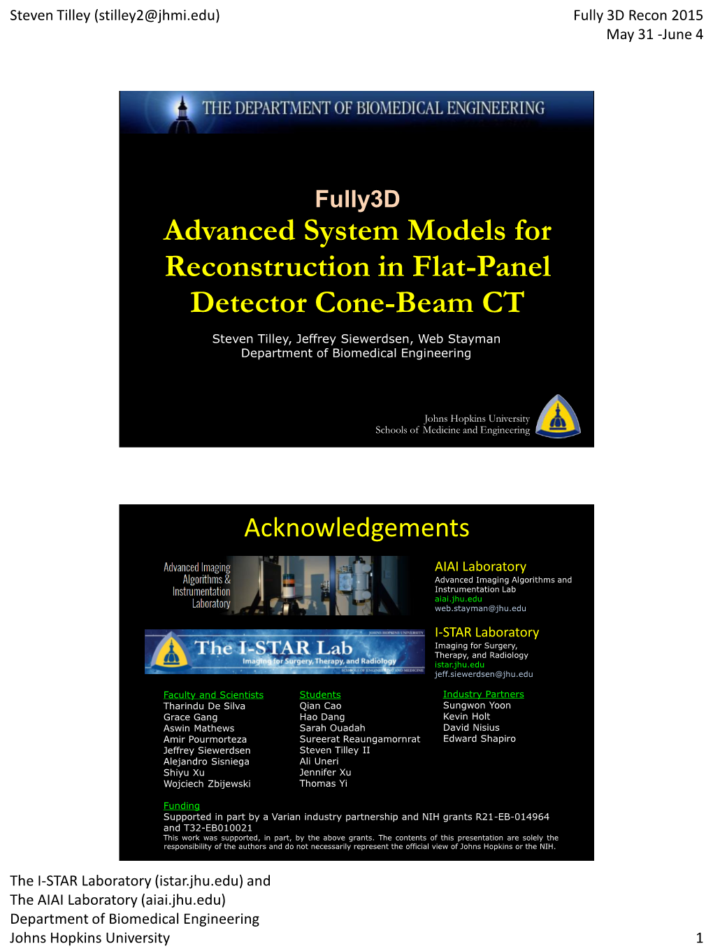 Advanced System Models for Reconstruction in Flat-Panel Detector Cone-Beam CT