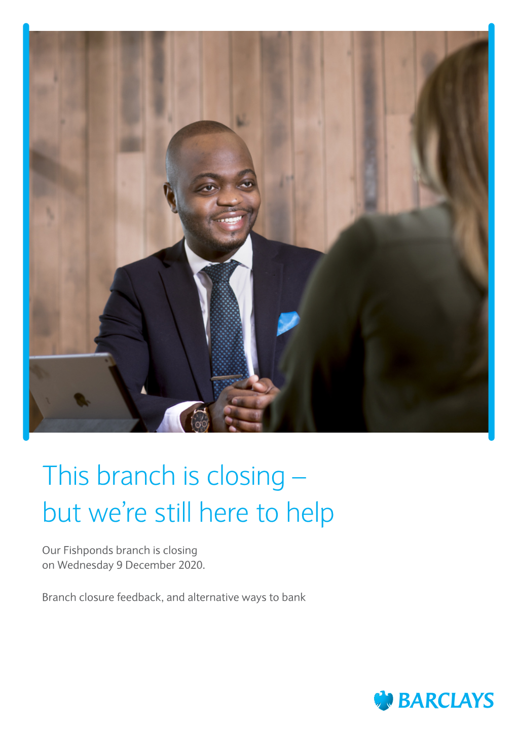 This Branch Is Closing – but We're Still Here to Help