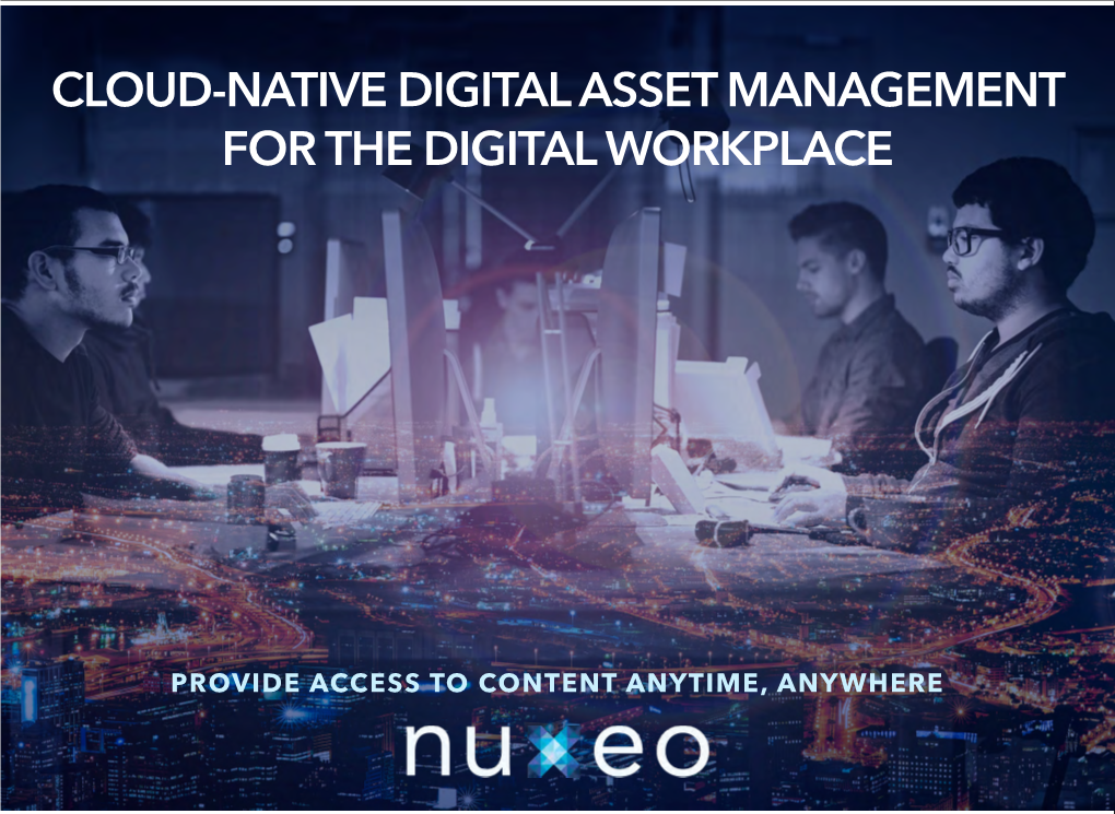 Cloud-Native Digital Asset Management for the Digital Workplace