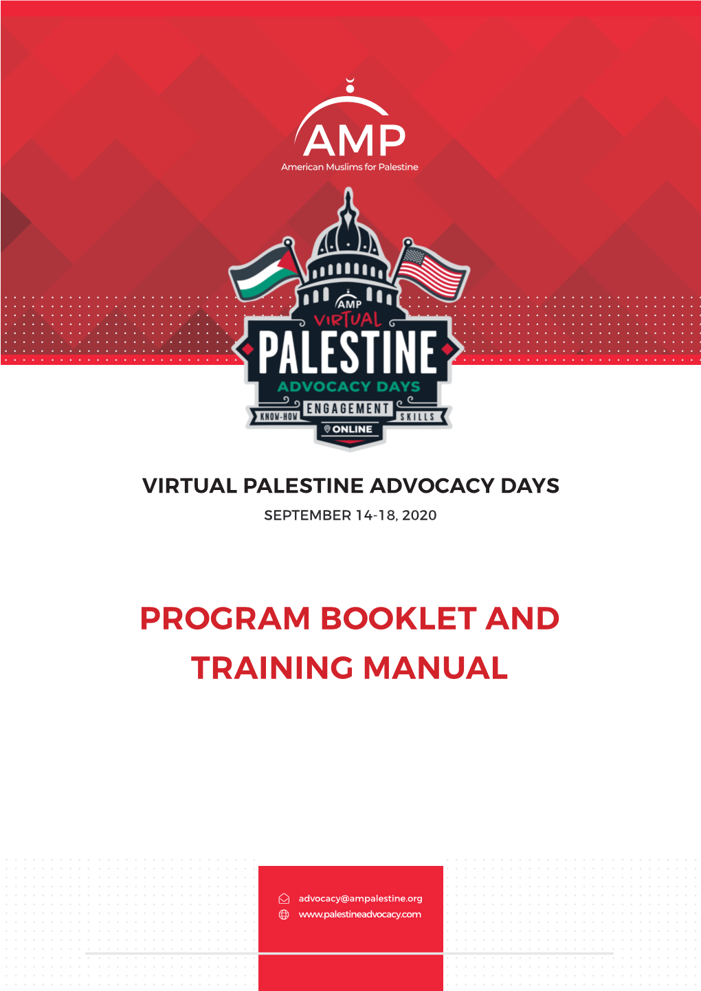 Program Booklet and Training Manual 1