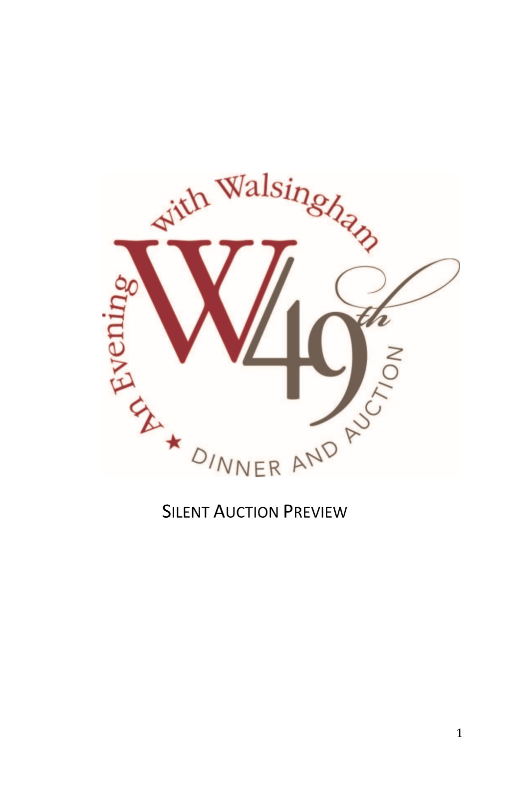 View Silent Auction Items