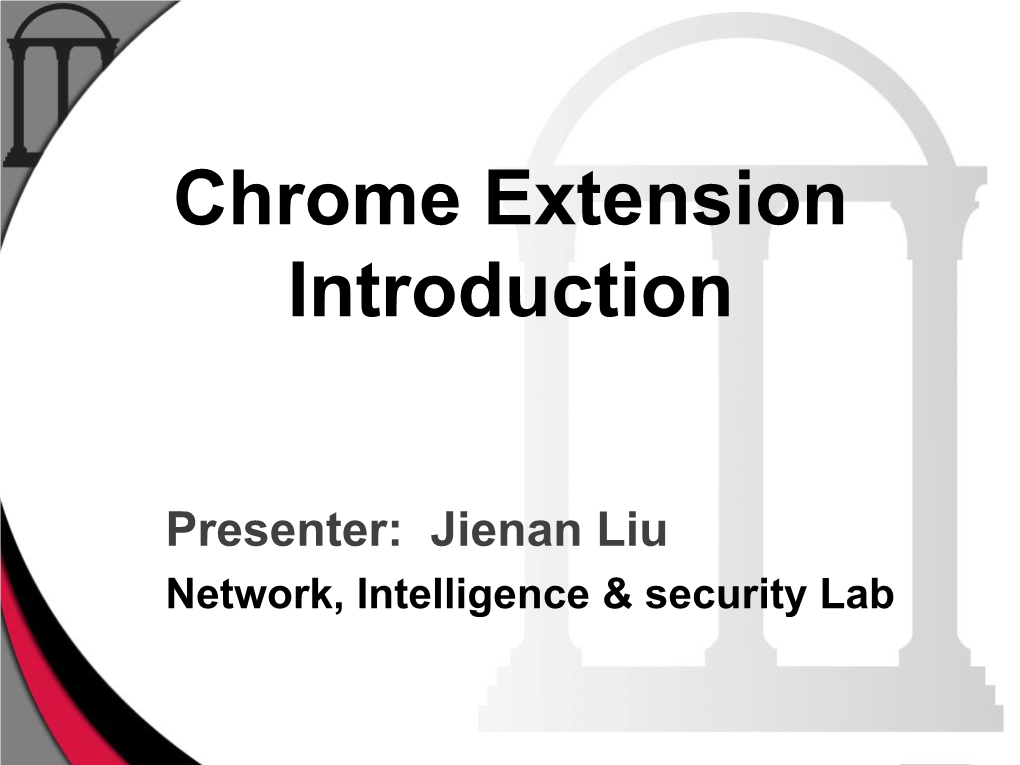 Chrome Extension Introduction