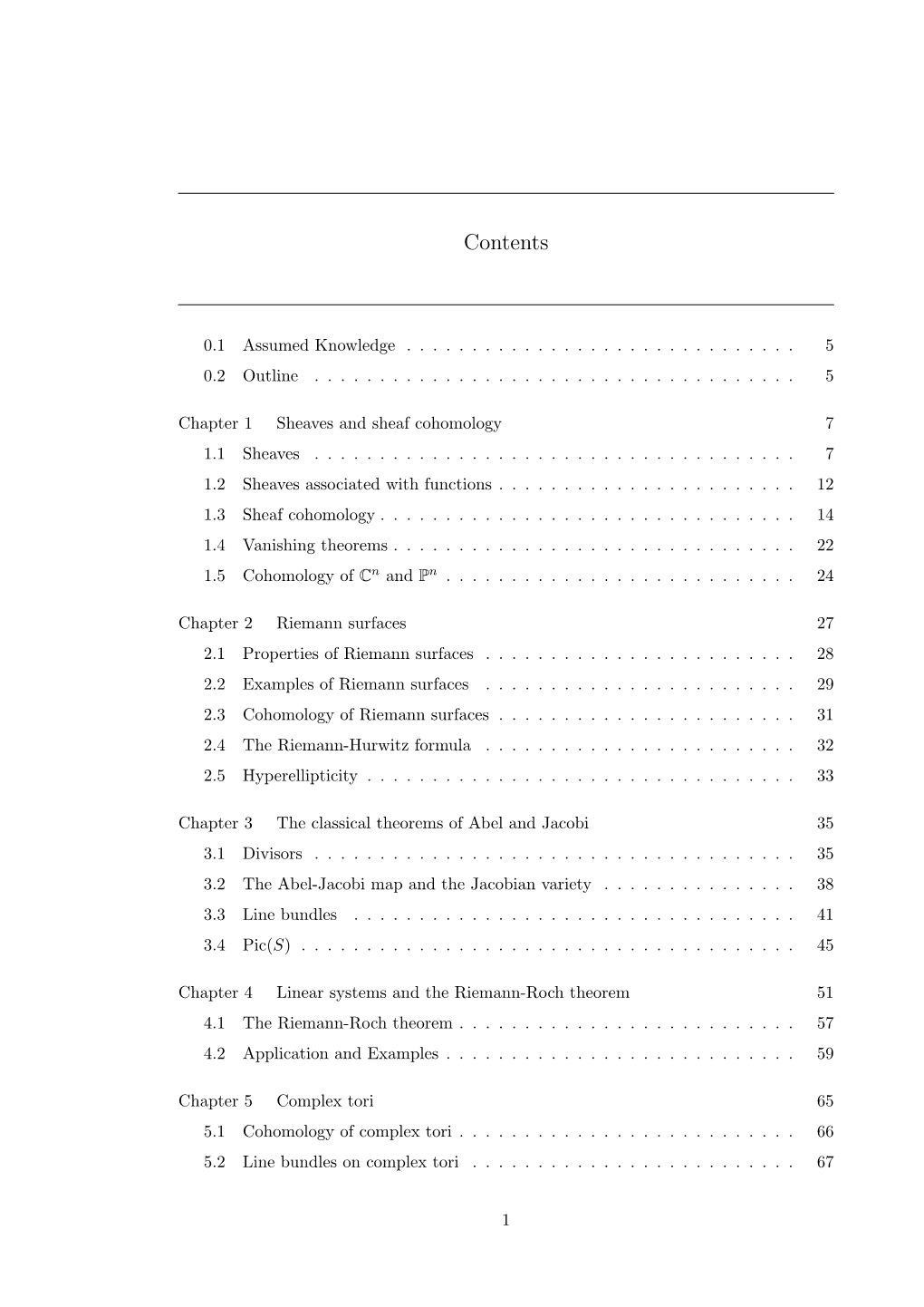 On a Proof of Torelli's Theorem