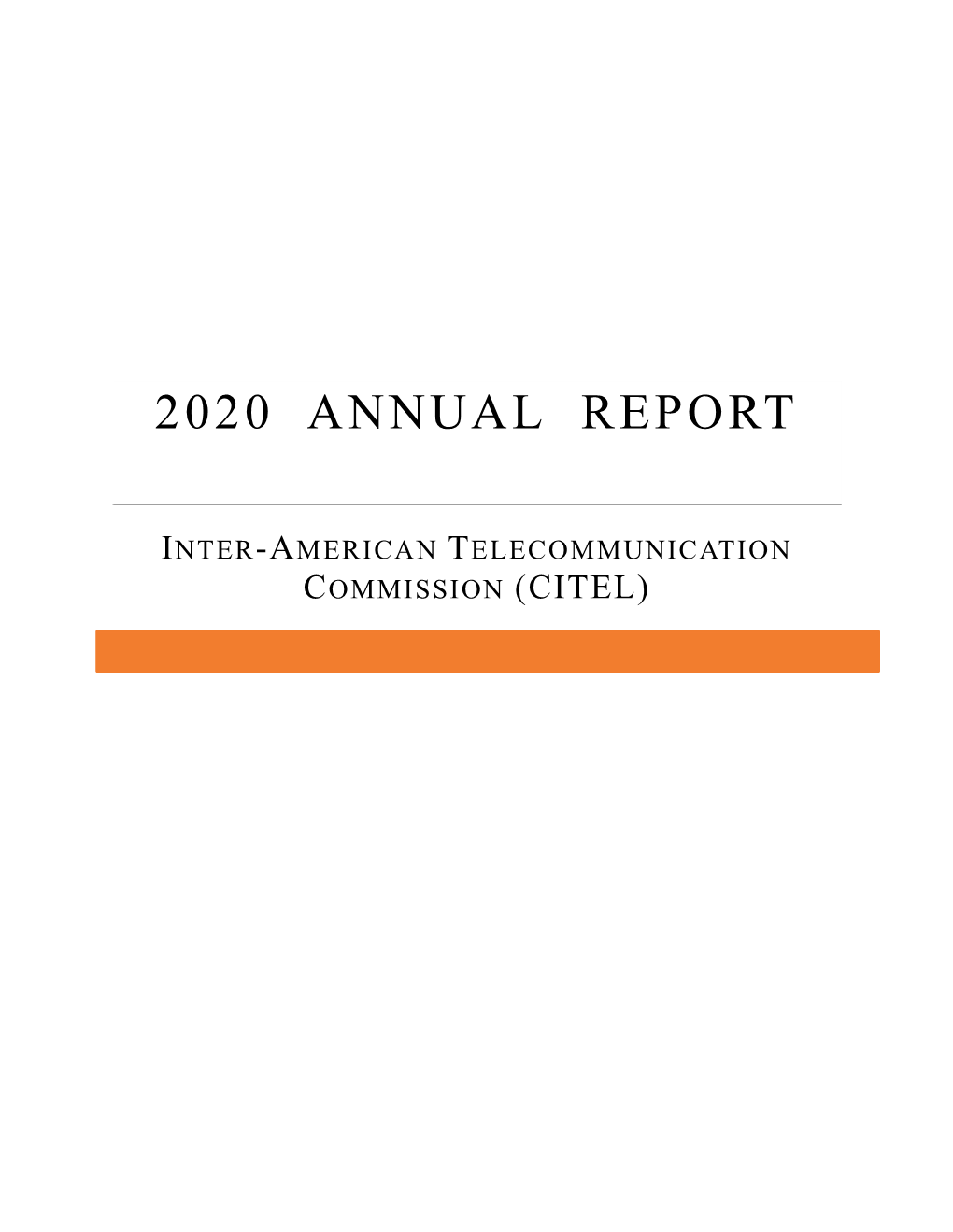 2020 Annual Report