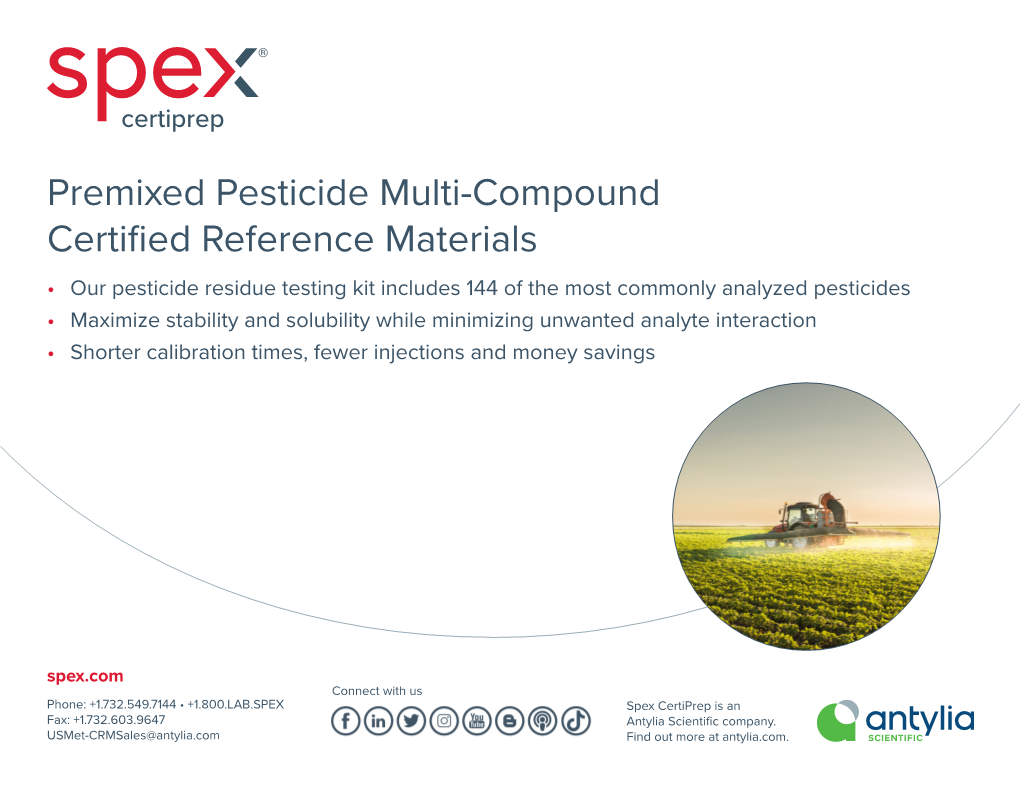 Pesticide Mixes!