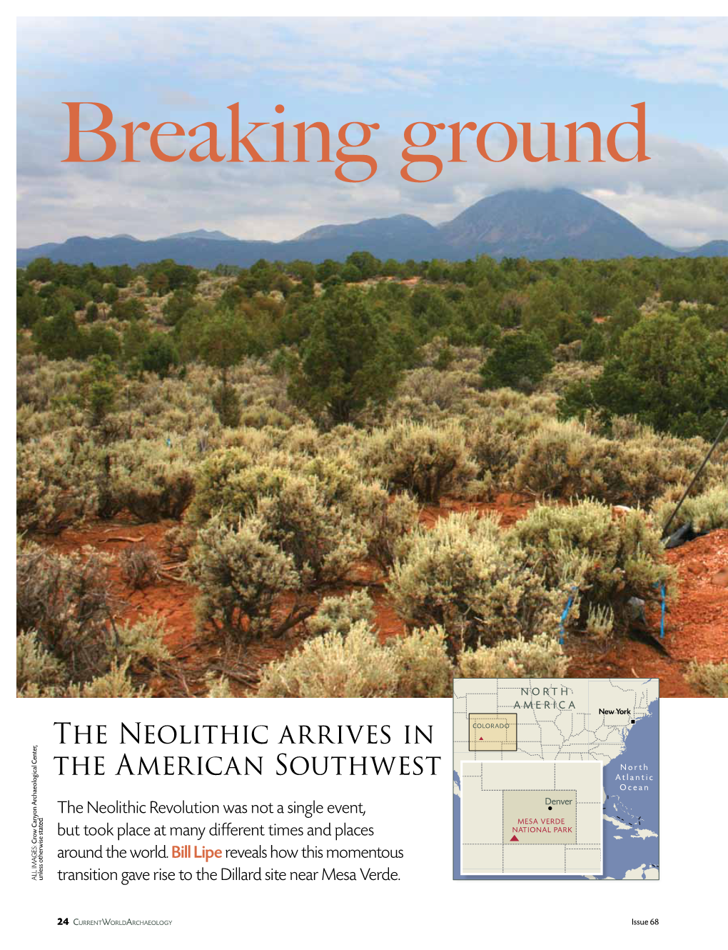 The Neolithic Arrives in the American Southwest