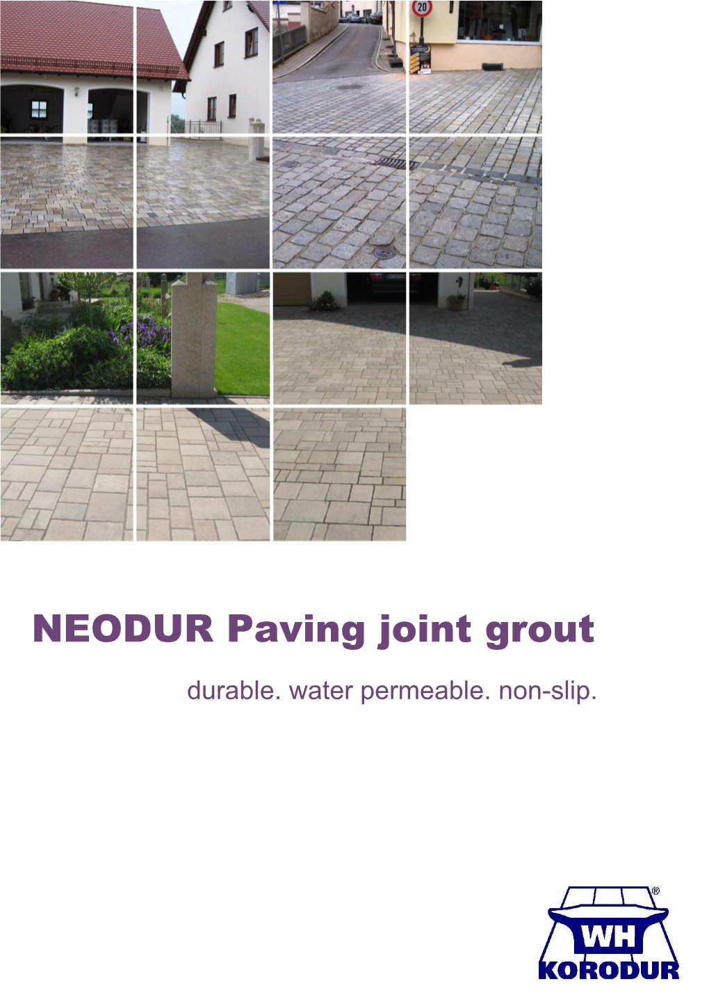 NEODUR Paving Joint Grout