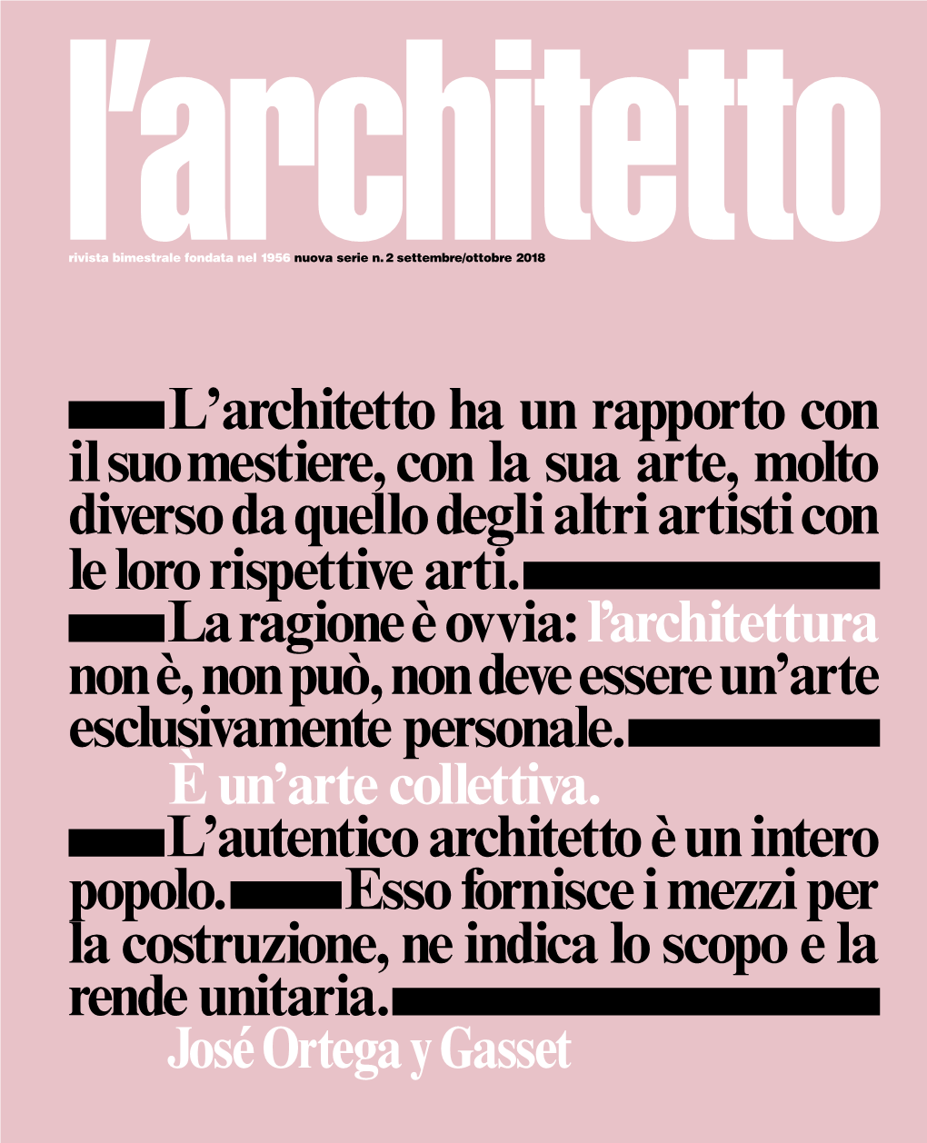 L'architetto Ha Un Rapporto Con Il Suo Mestiere, Con