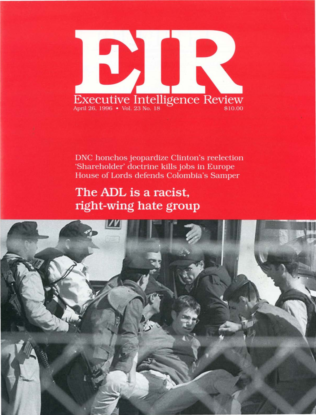 Executive Intelligence Review, Volume 23, Number 18, April 26, 1996