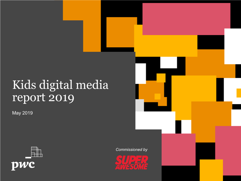 Kids Digital Media Report 2019