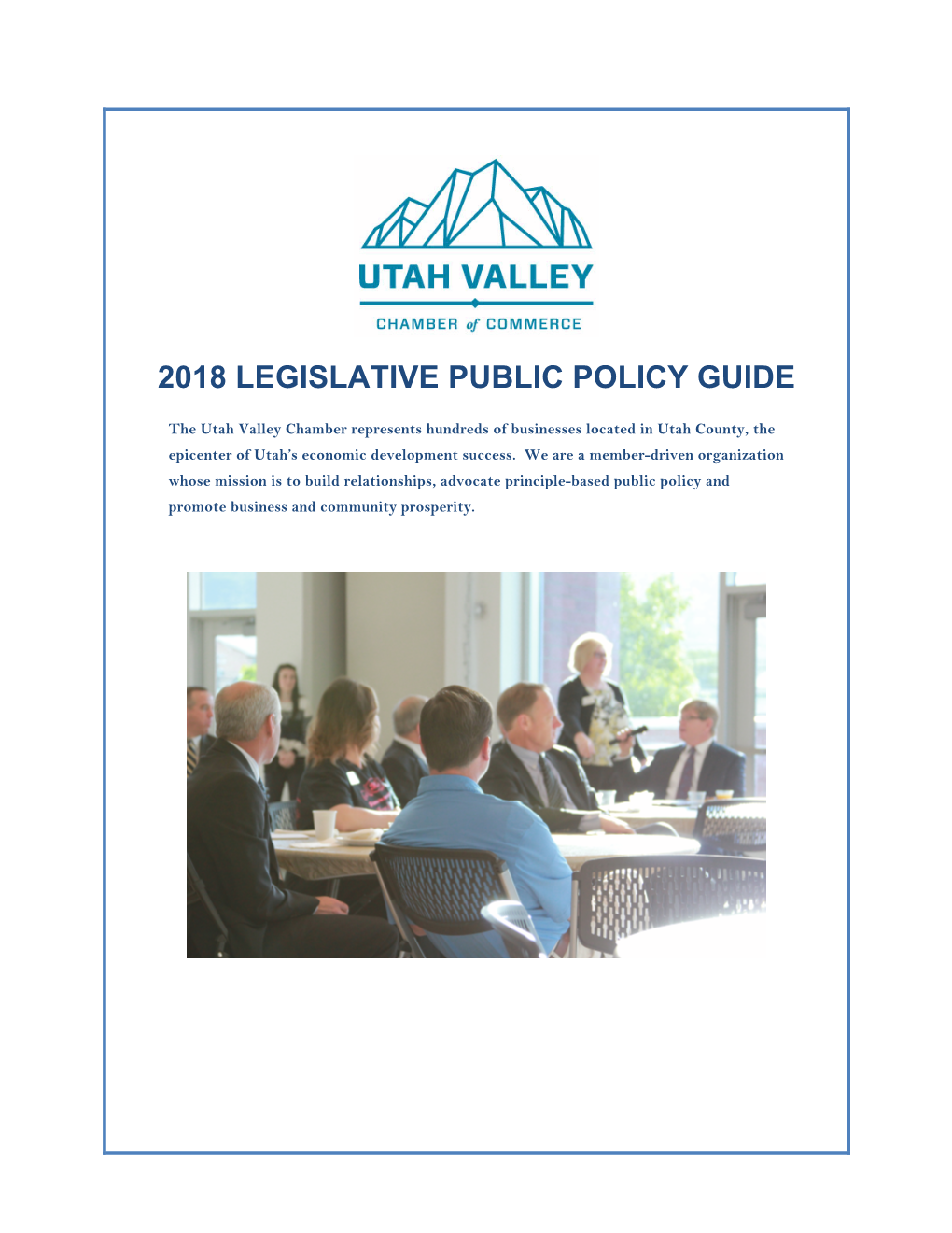 2018 Legislative Public Policy Guide