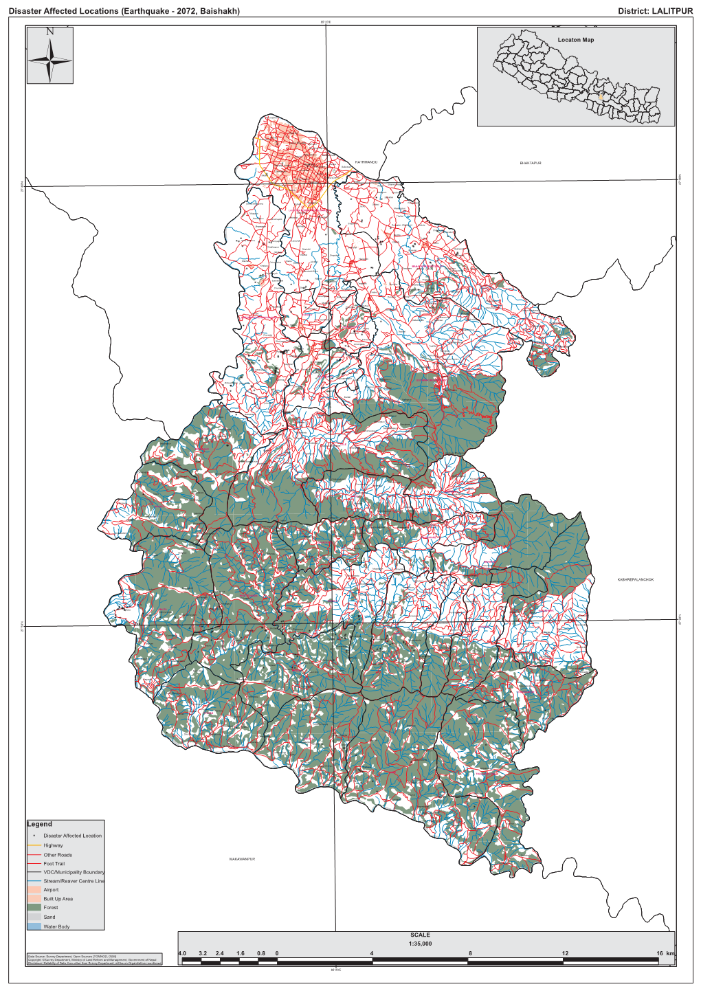 (Earthquake - 2072, Baishakh) District: LALITPUR