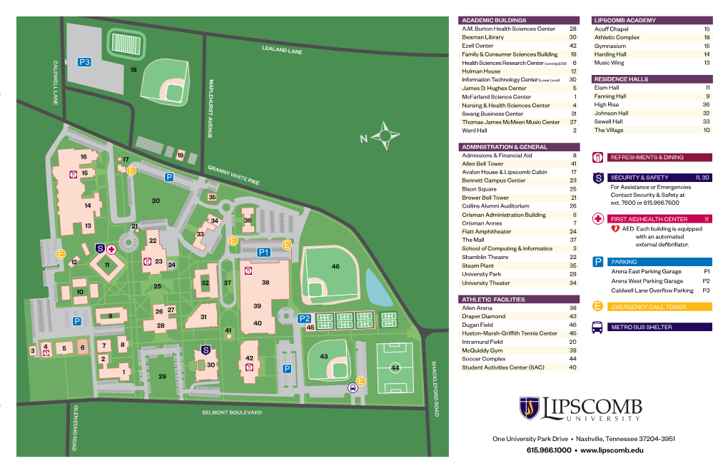 UCM-12-008 Campus Map Update