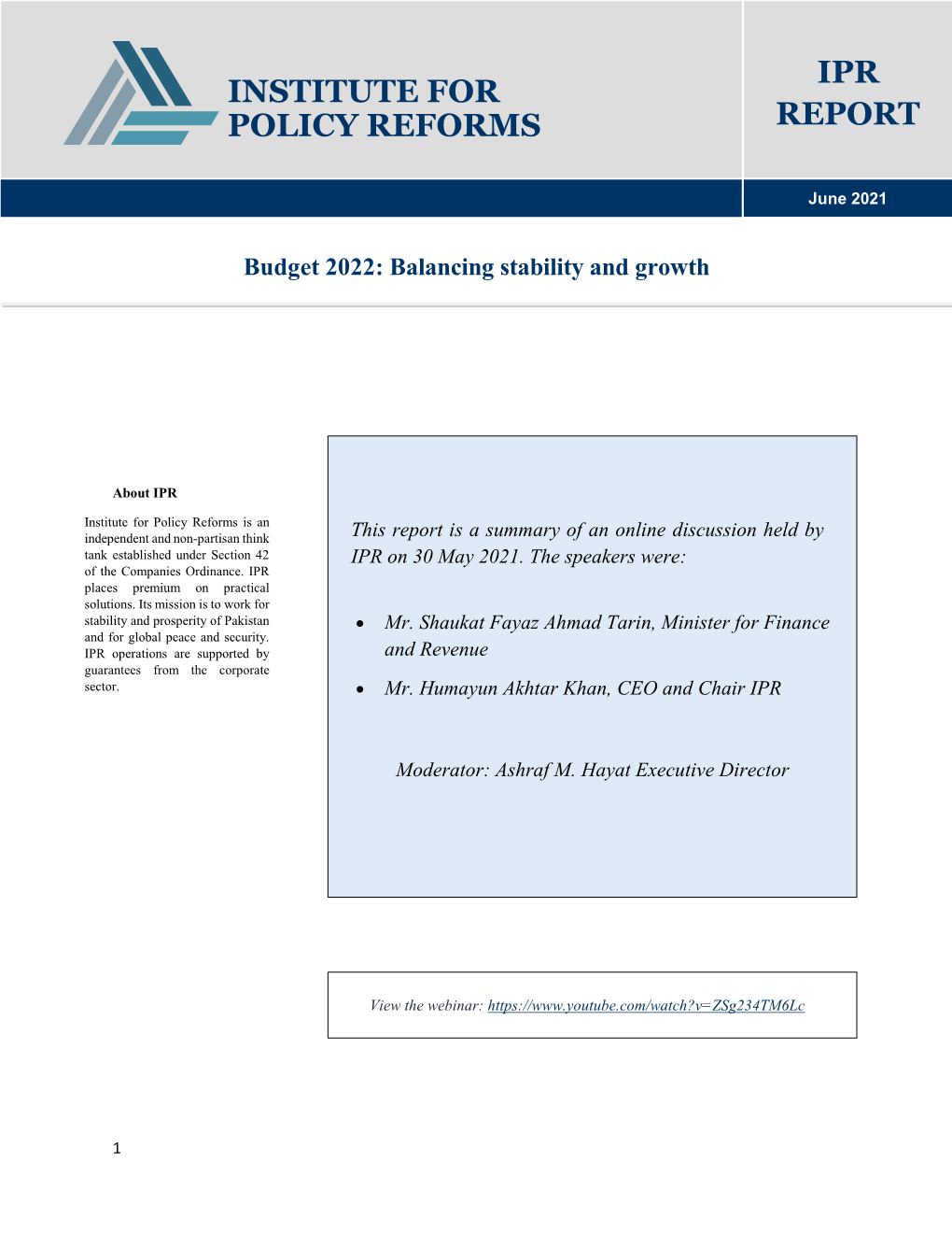 Budget 2022: Balancing Stability and Growth