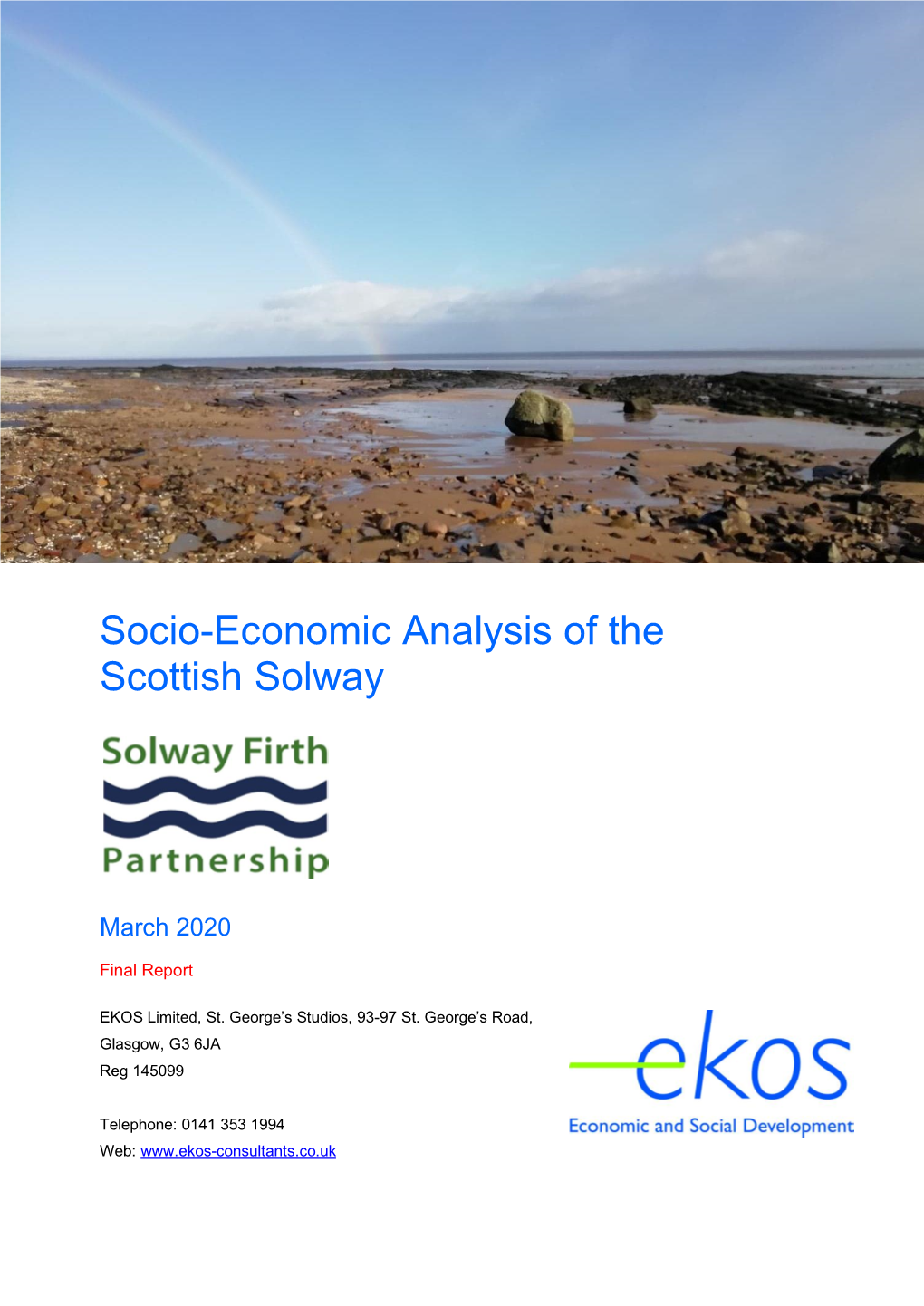 Socio-Economic Analysis of the Scottish Solway