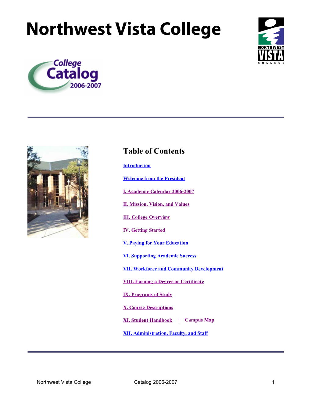 2006-2007 Catalog