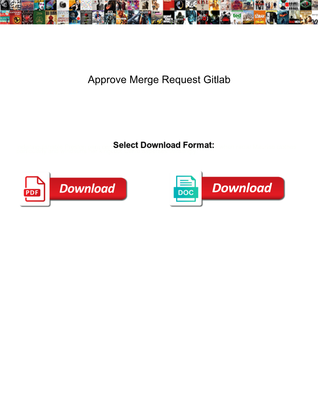 Approve Merge Request Gitlab