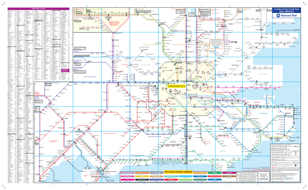 London & the South East RAIL SERVICES