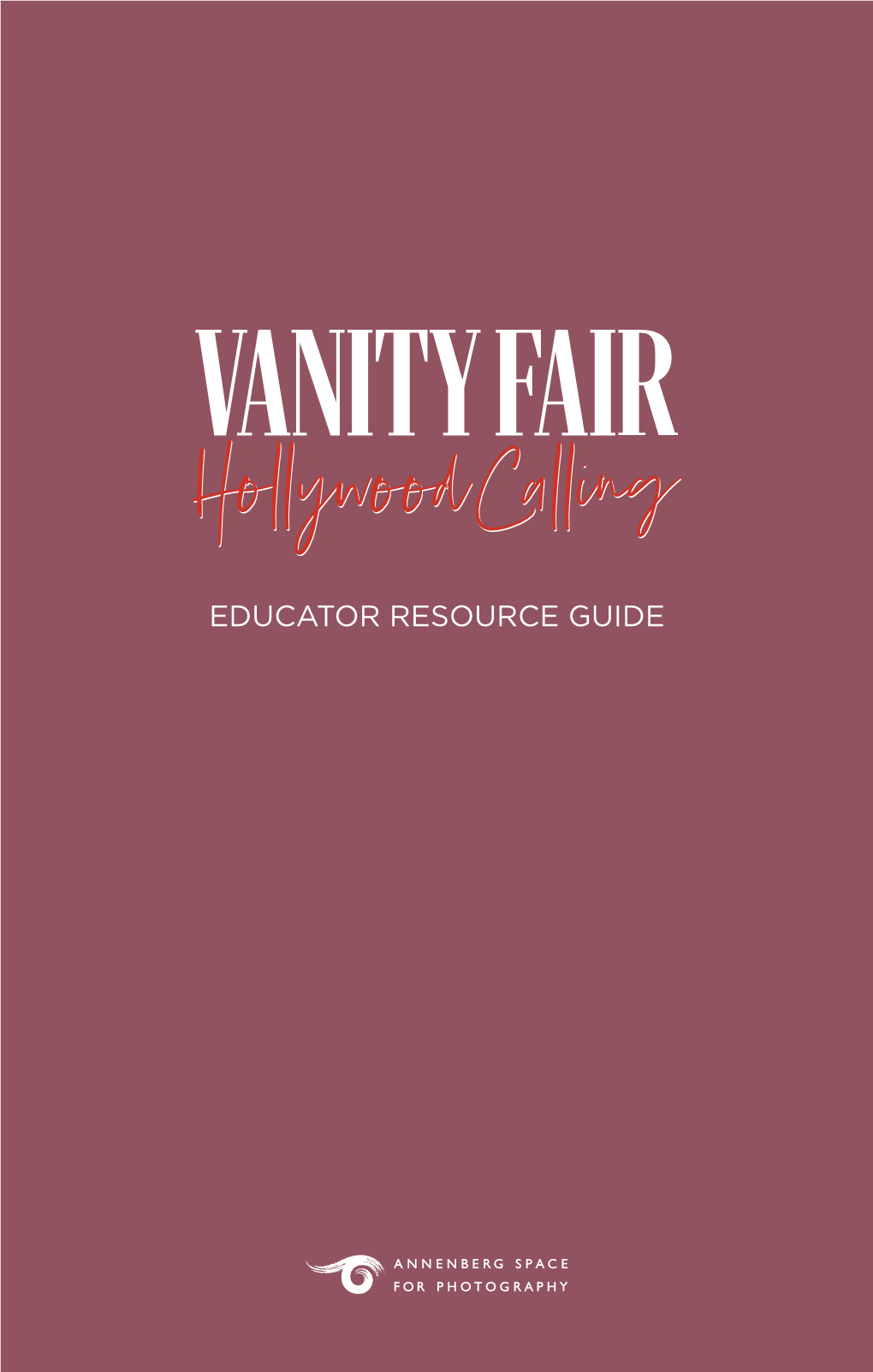 Educator Resource Guide Table of Contents