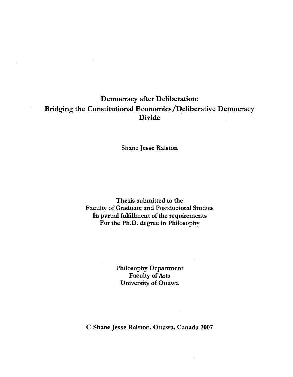 Proquest Dissertations