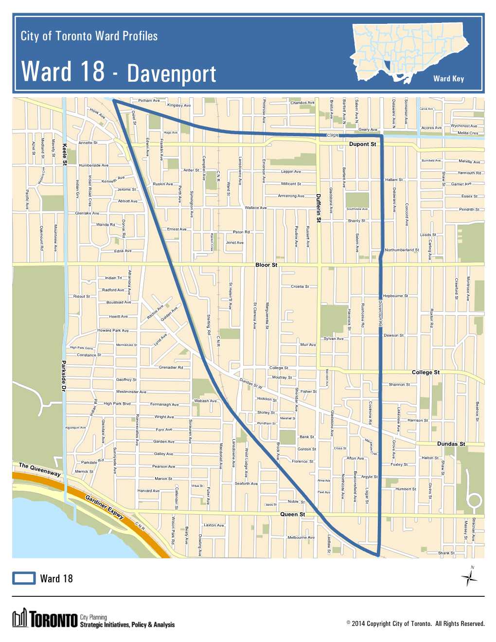 Ward 18 - Davenport P S