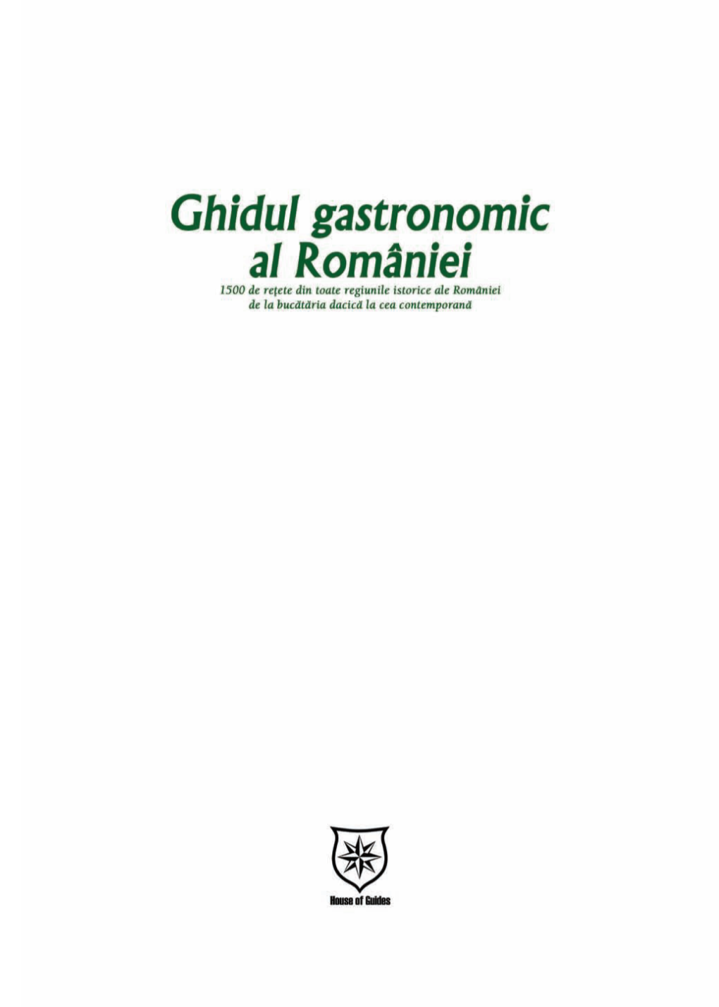 Ghidul Gastronomic Al României