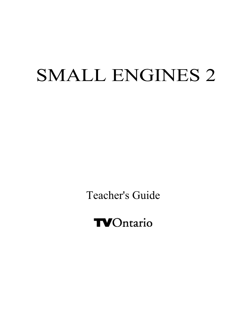 Small Engines 2