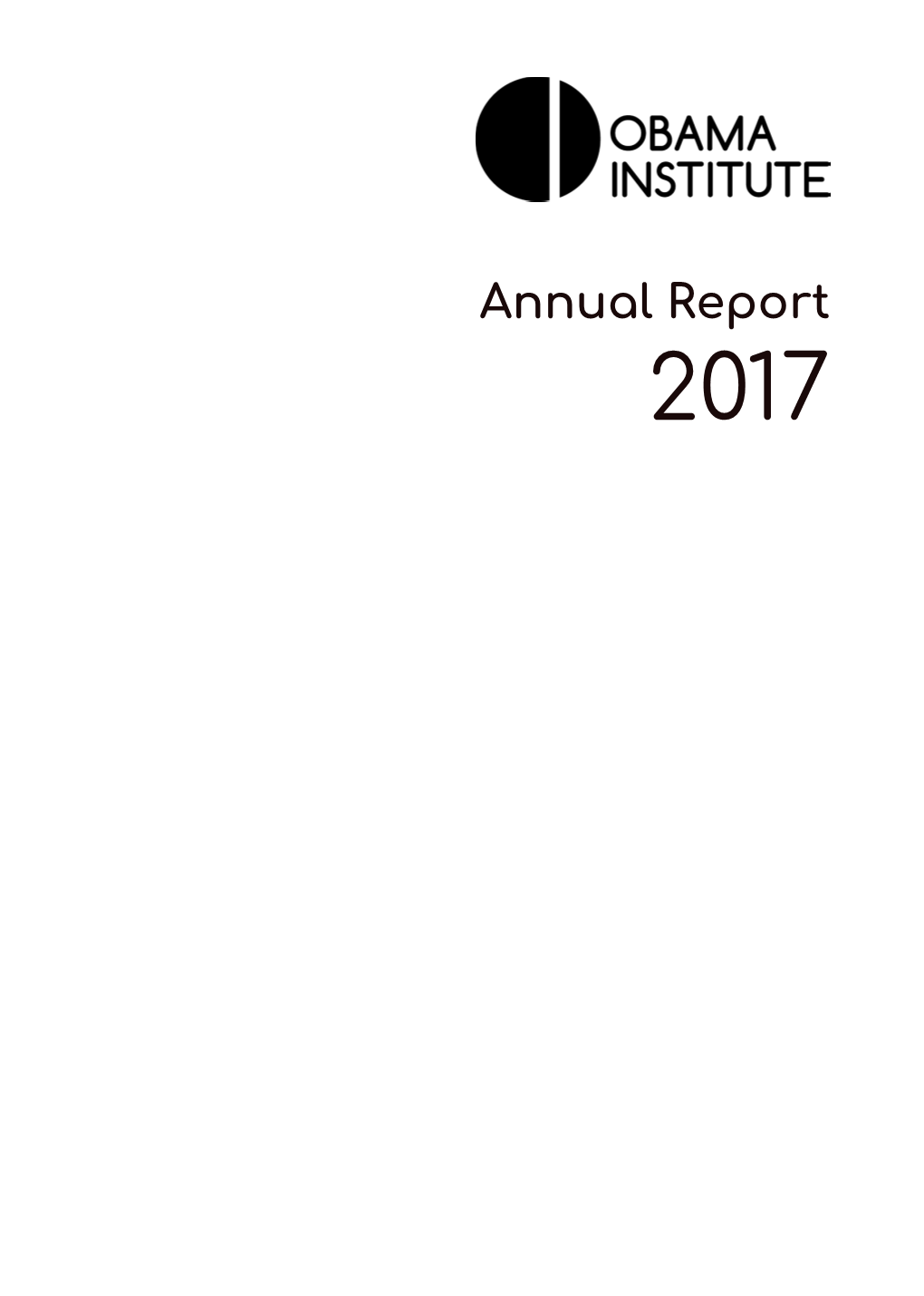 Annual Report 2017 Imprint