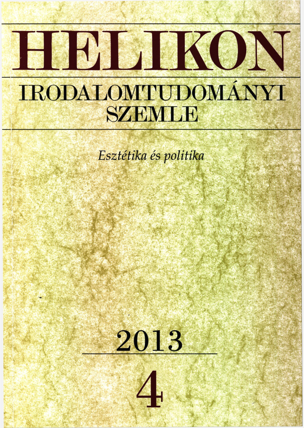 Irodalomtudományi Szemle