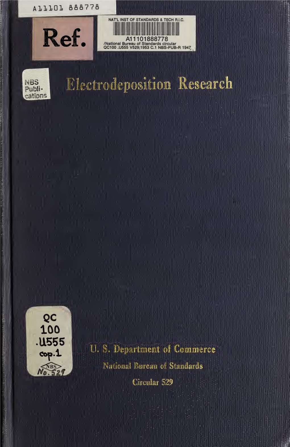 Electrodeposition Research