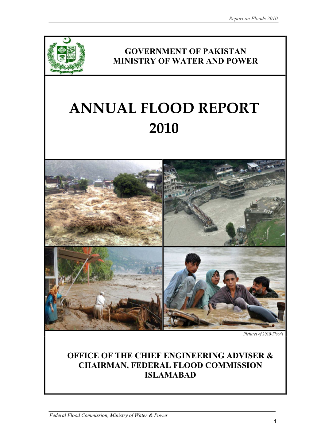 Annual Flood Report 2010