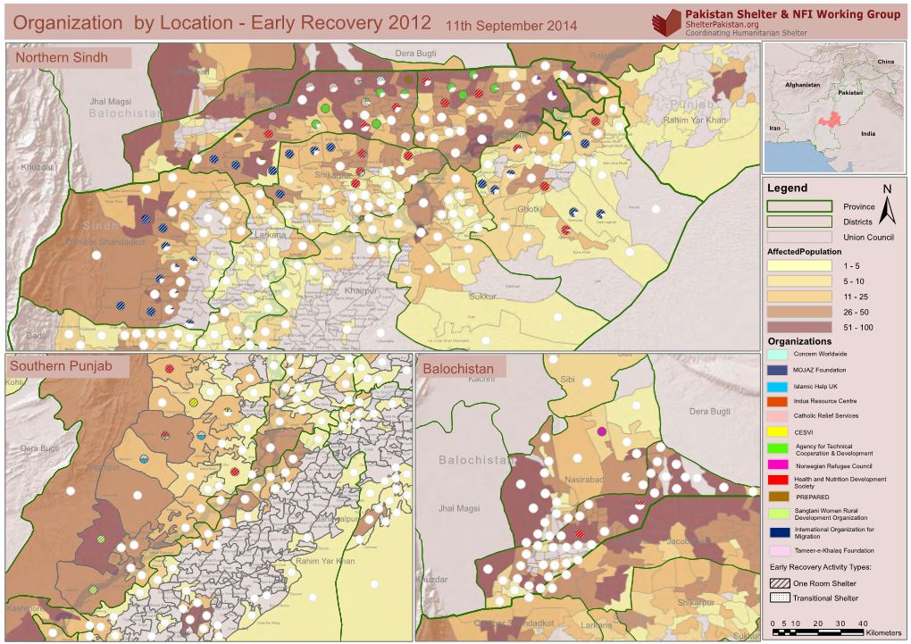 Early Recovery 2012 11Th September 2014 Coordinating Humanitarian Shelter