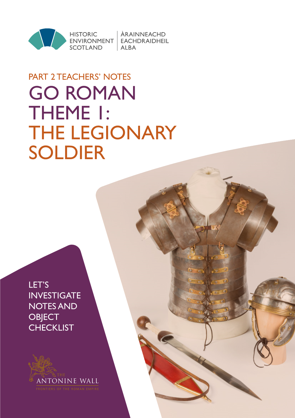 Go Roman Theme 1: the Legionary Soldier