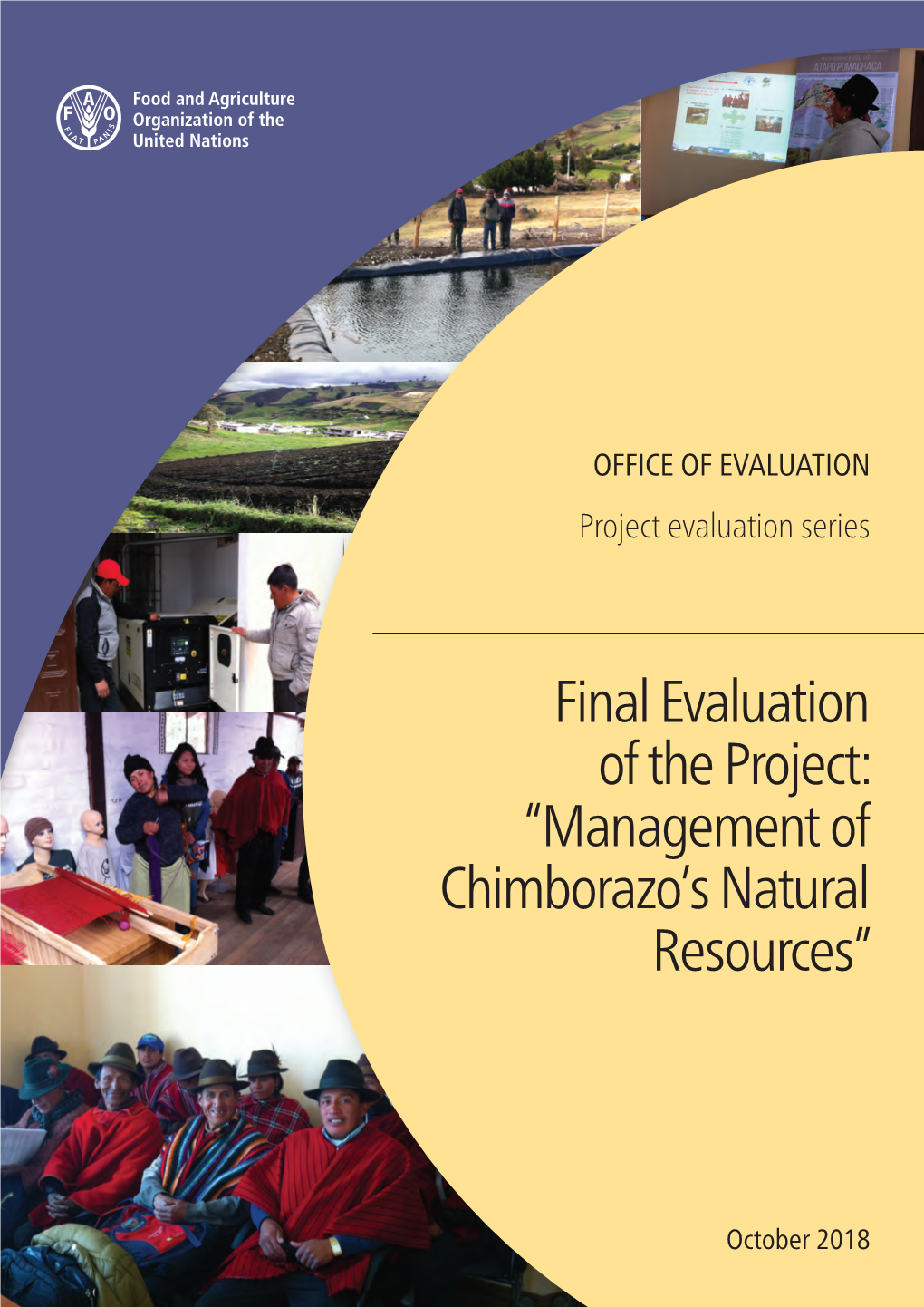 Final Evaluation of the Project: “Management of Chimborazo’S Natural Resources”