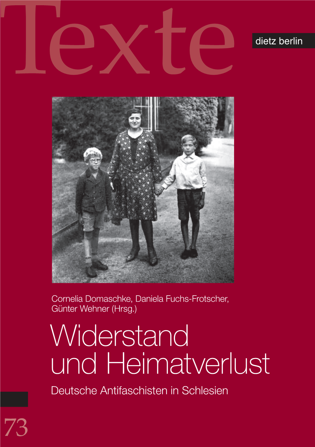 Texte 73.Indd 1 19.06.12 16:51 Rosa-Luxemburg-Stiftung Texte 73