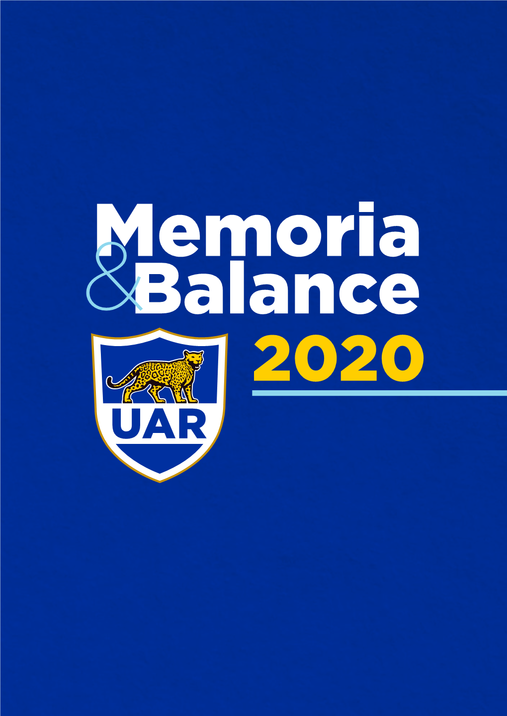 Memoria Y Balance 2020