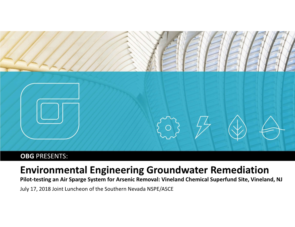 Environmental Engineering Groundwater Remediation