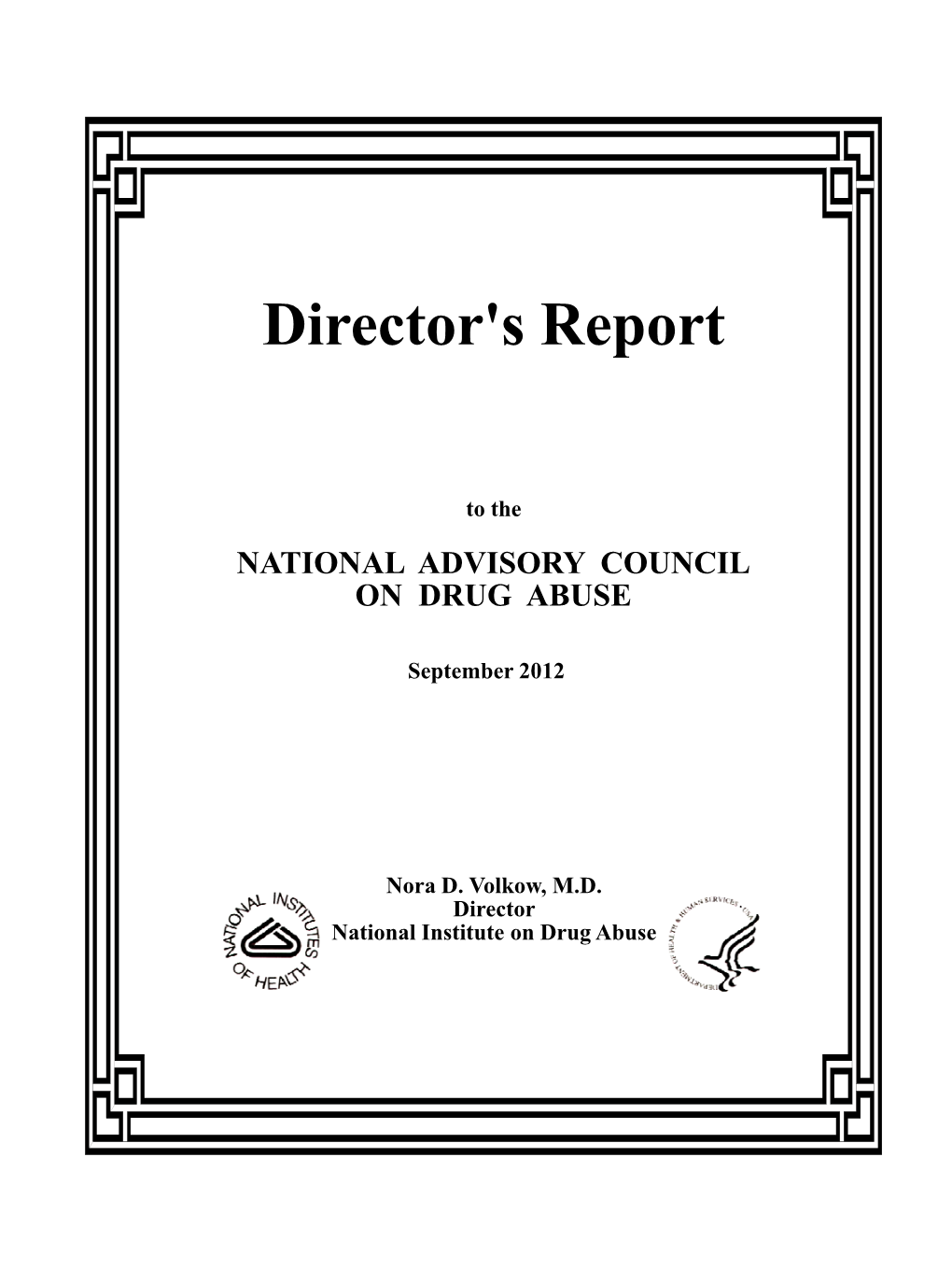 Director's Report