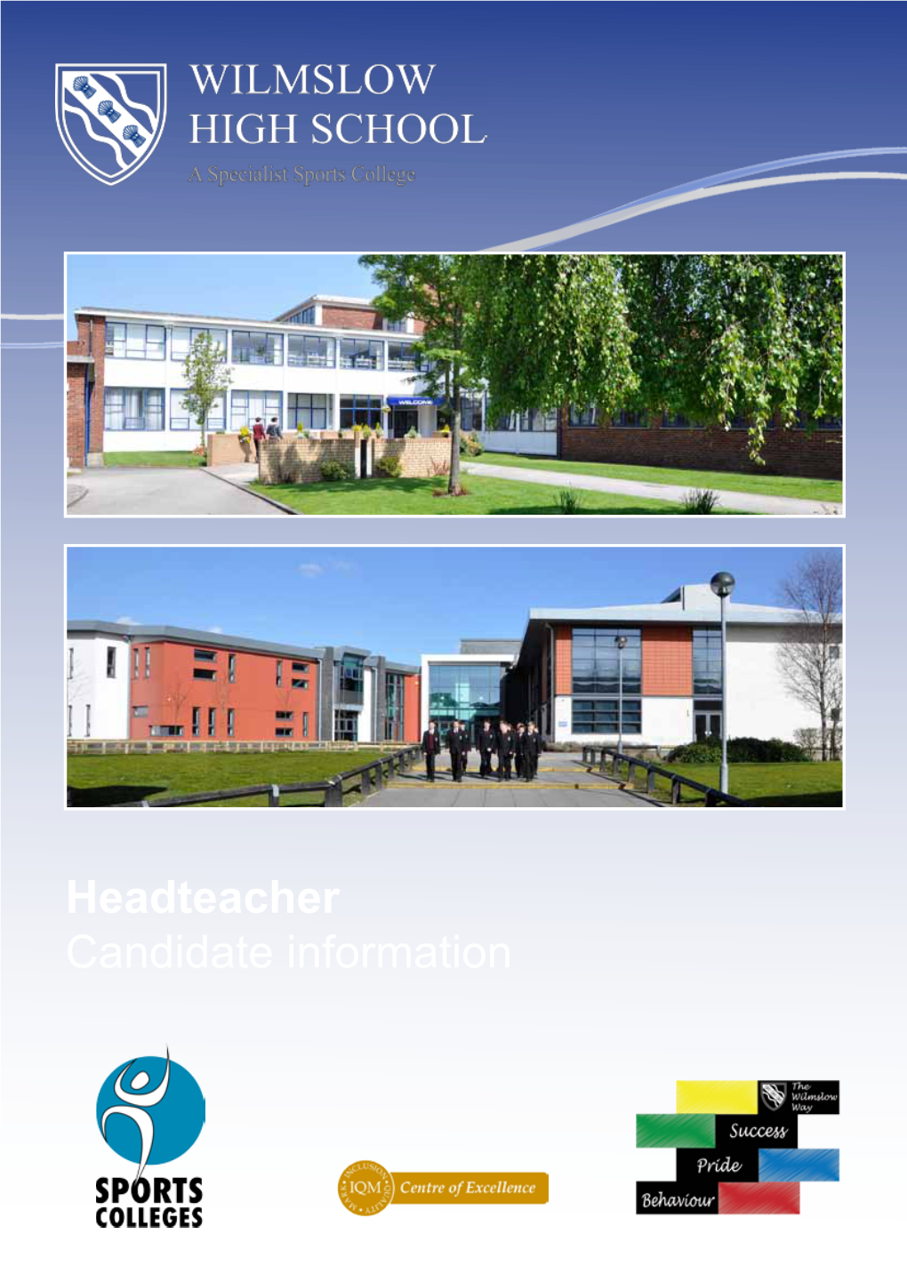 Headteacher Candidate Information Hjhjhjh January 2015