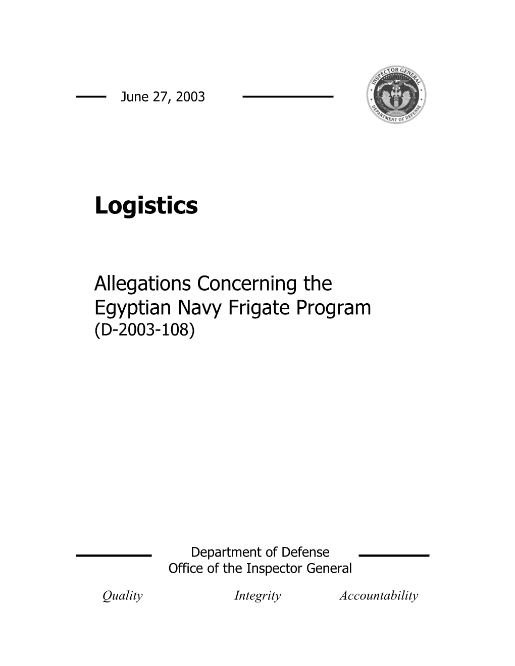 Egyptian Navy Frigate Program Costs 4