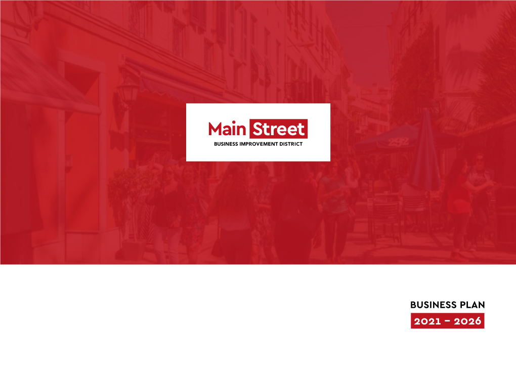 Mainstreetbid Businessplan O