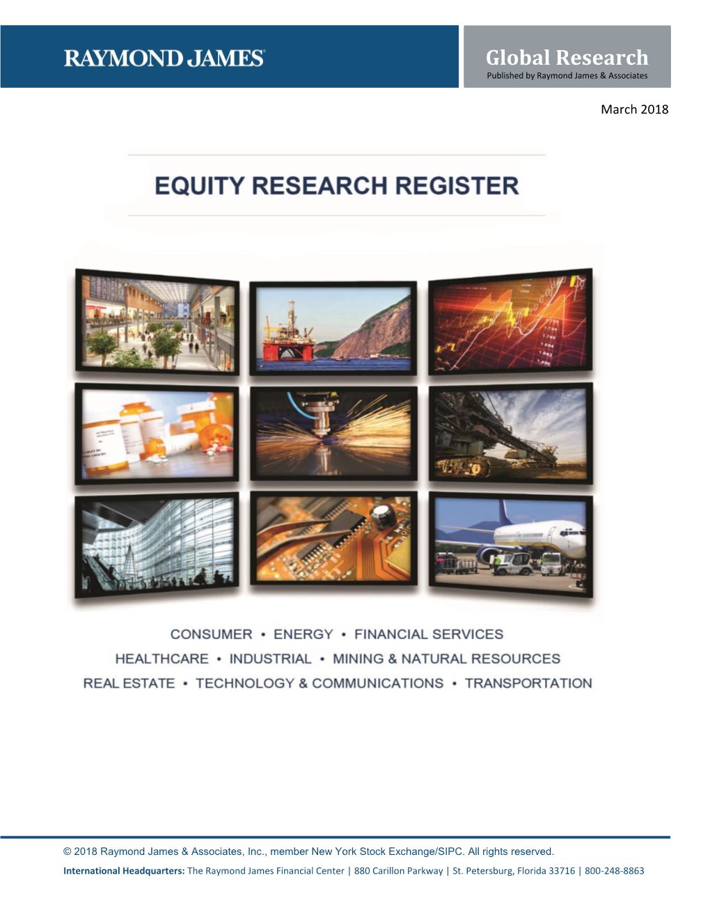 Global Research Published by Raymond James & Associates