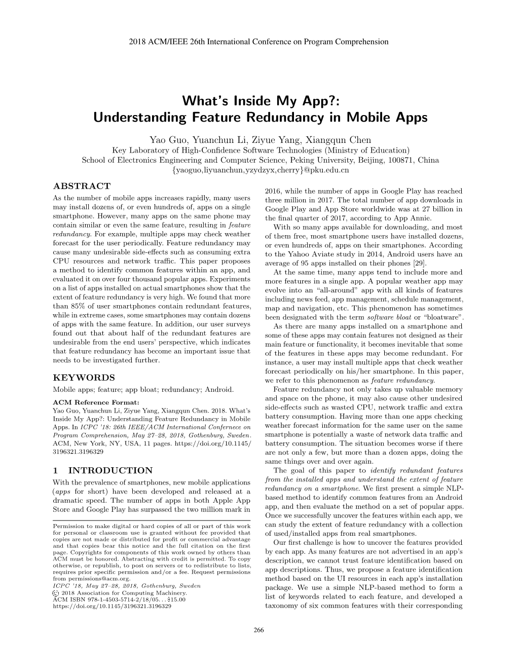 Understanding Feature Redundancy in Mobile Apps