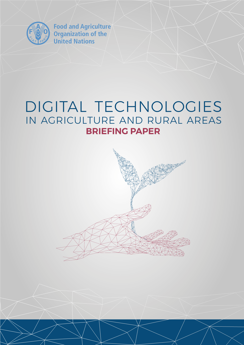 Digital Technologies in Agriculture and Rural Areas Briefing Paper