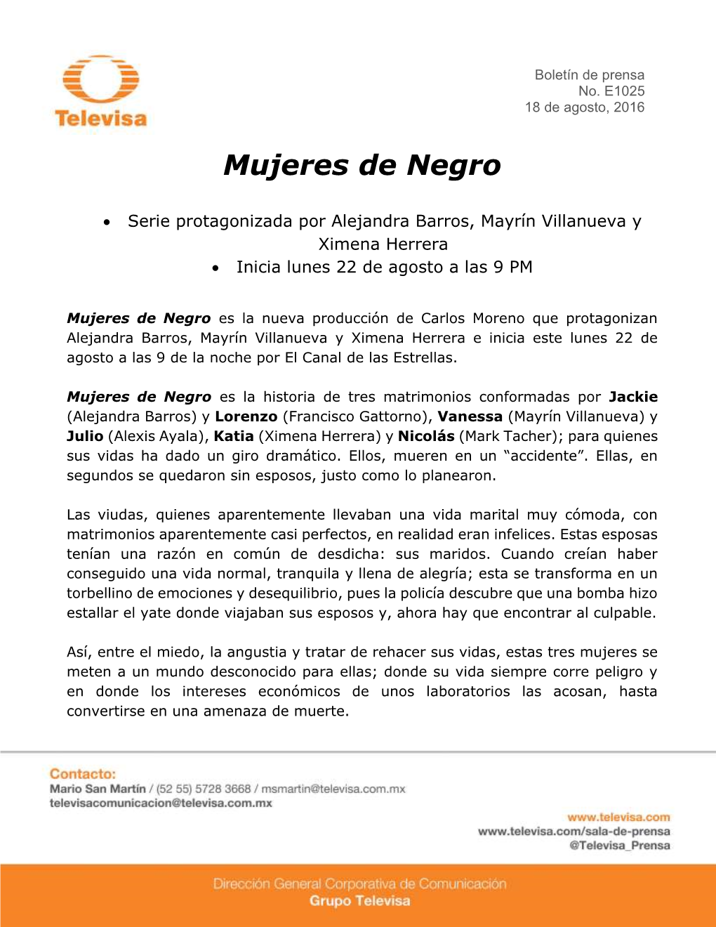 Mujeres De Negro