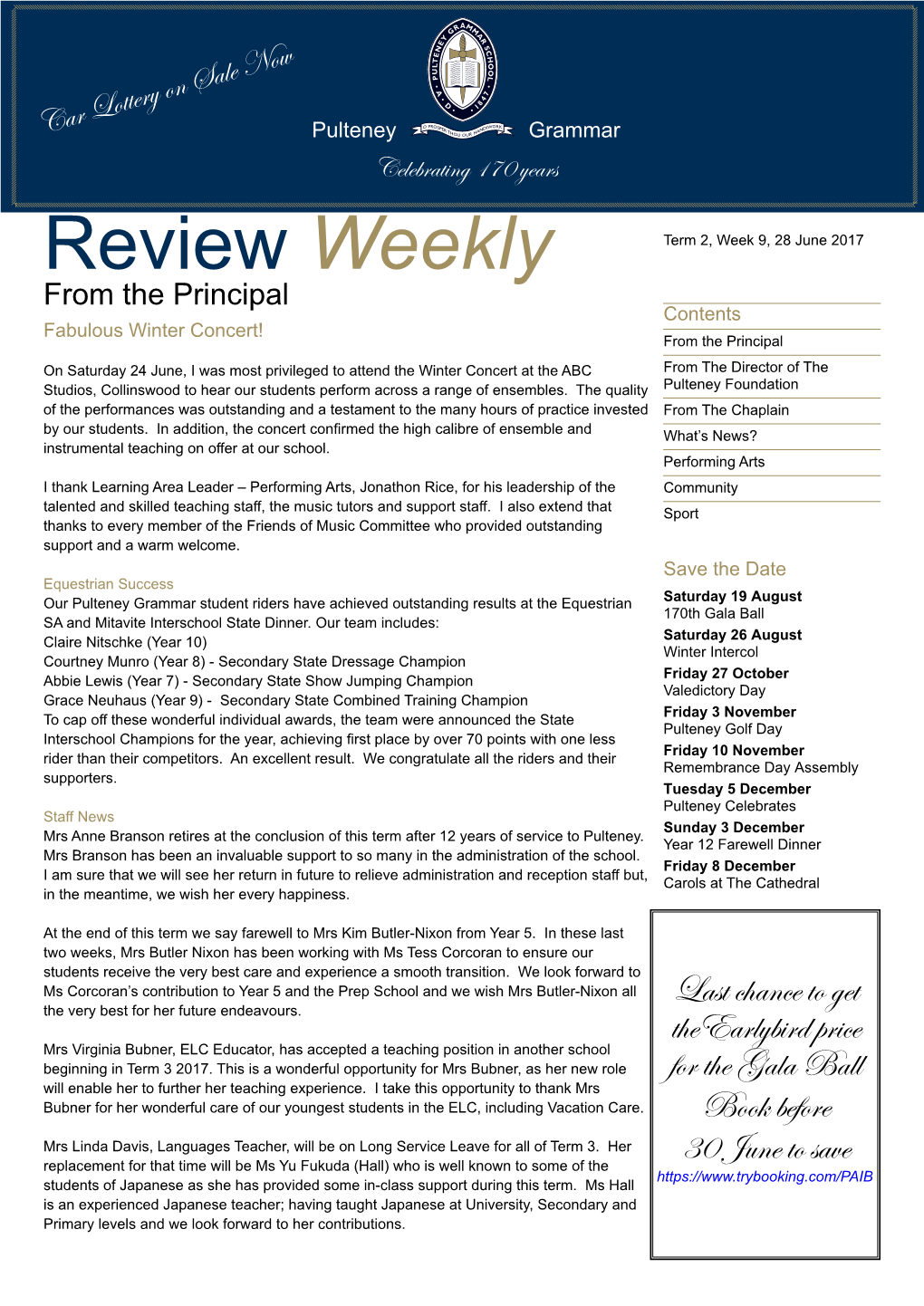 Review Weekly