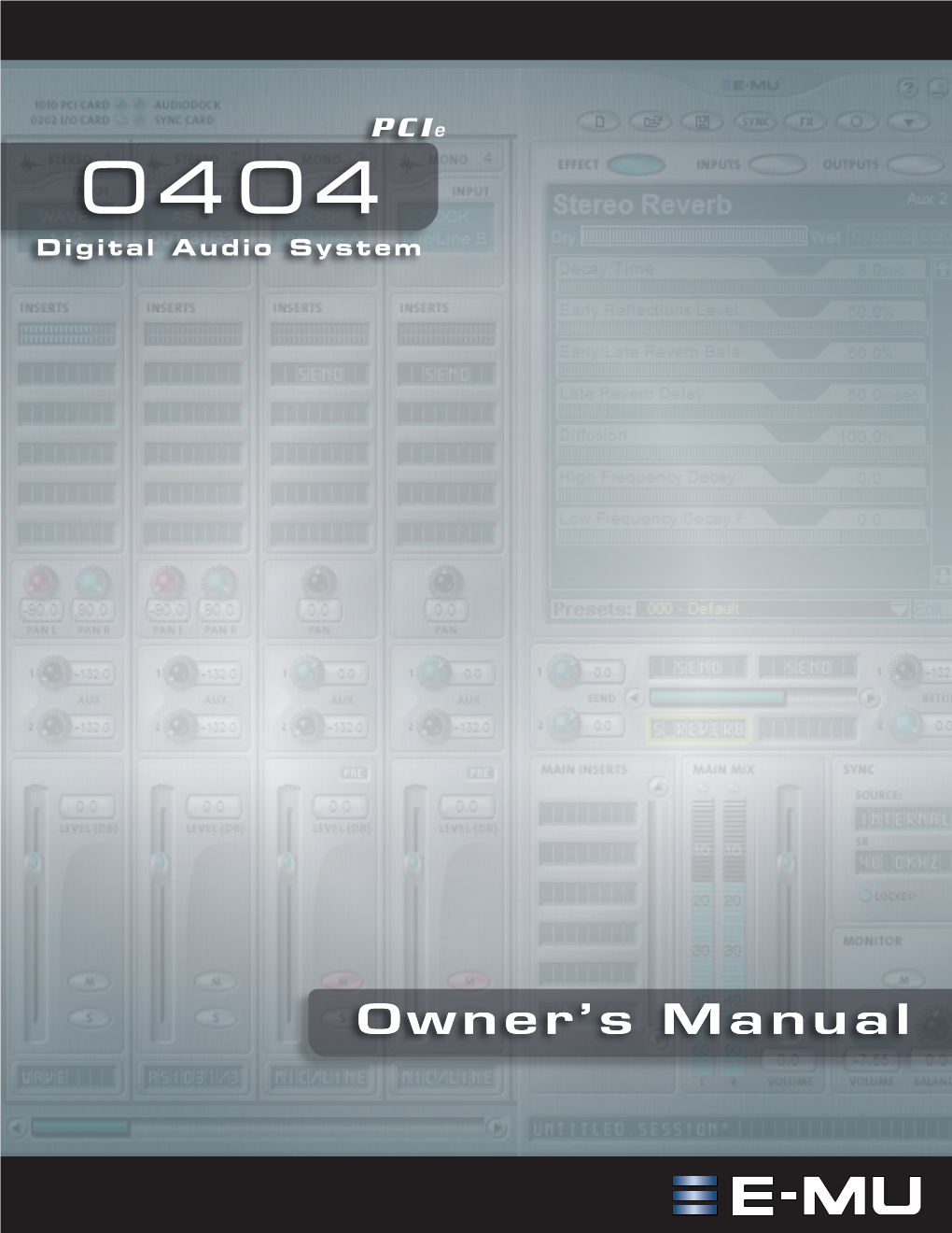 E-MU 0404 Pcie Digital Audio System Opman