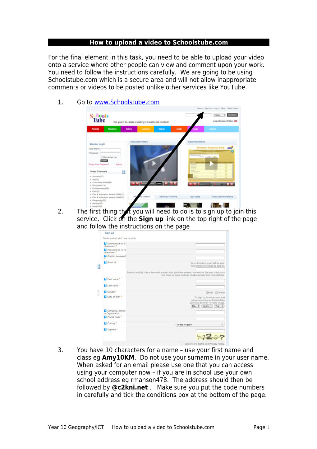 How to Upload a Video to Schoolstube