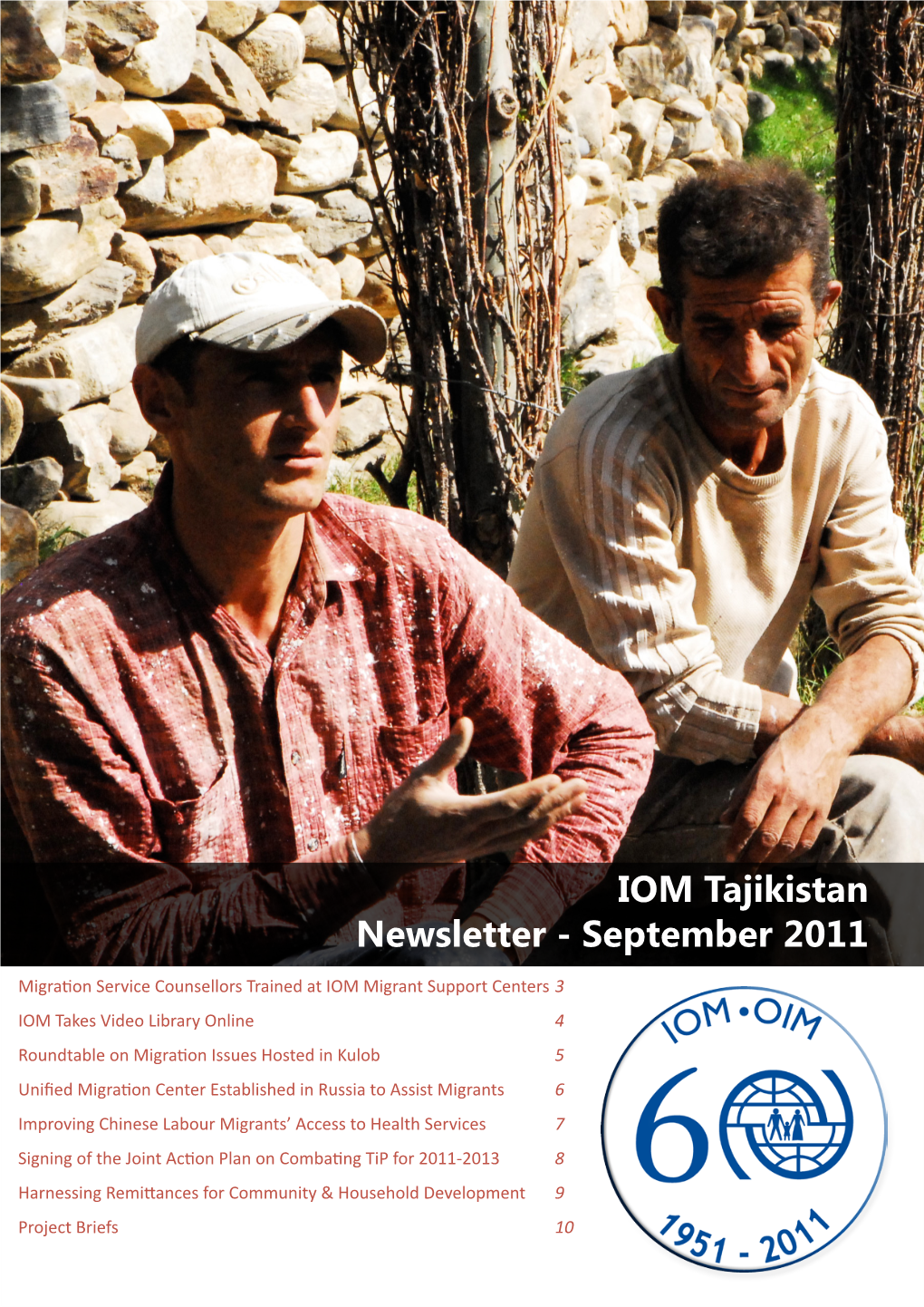 IOM Tajikistan Newsletter - September 2011